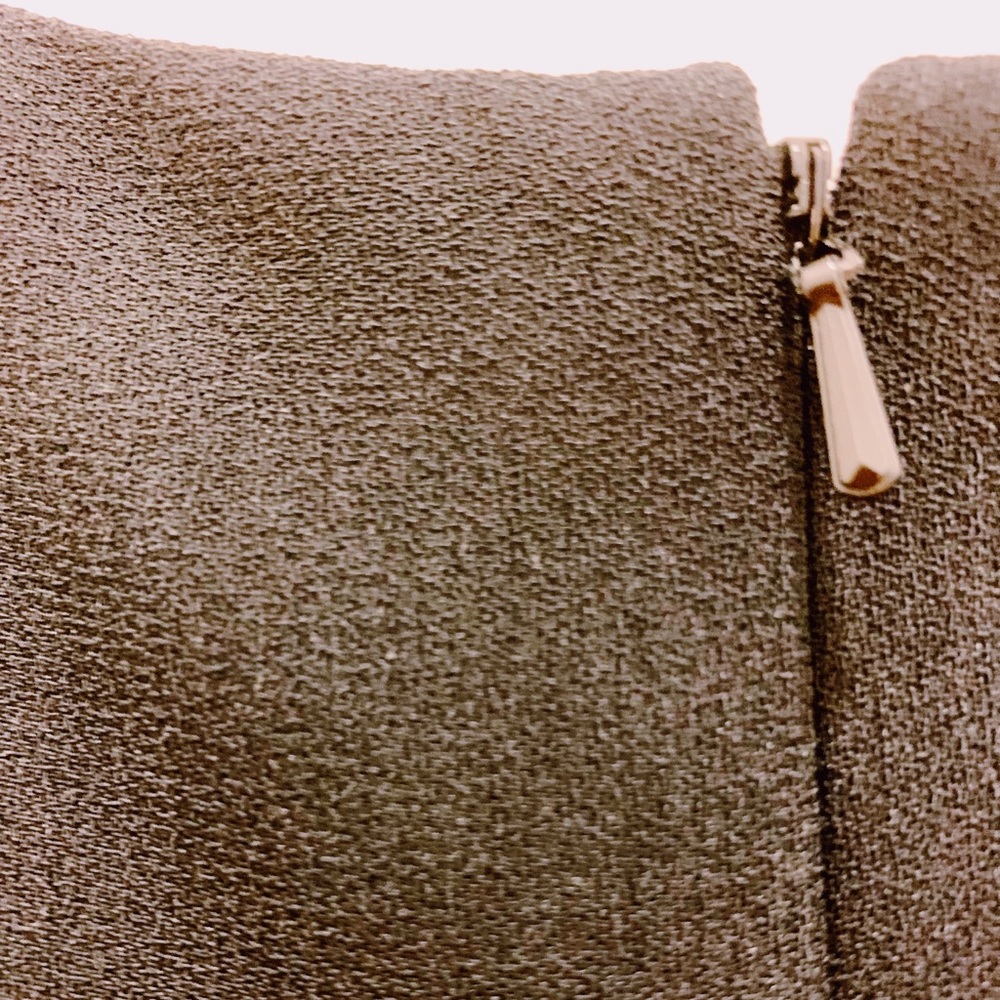 NWOT🖤LINDA ALLARD ELLEN TRACY FORMAL BLACK SLIT DRESS🖤ZIPPER BACK SZ PETITE 4 - Picture 4 of 12